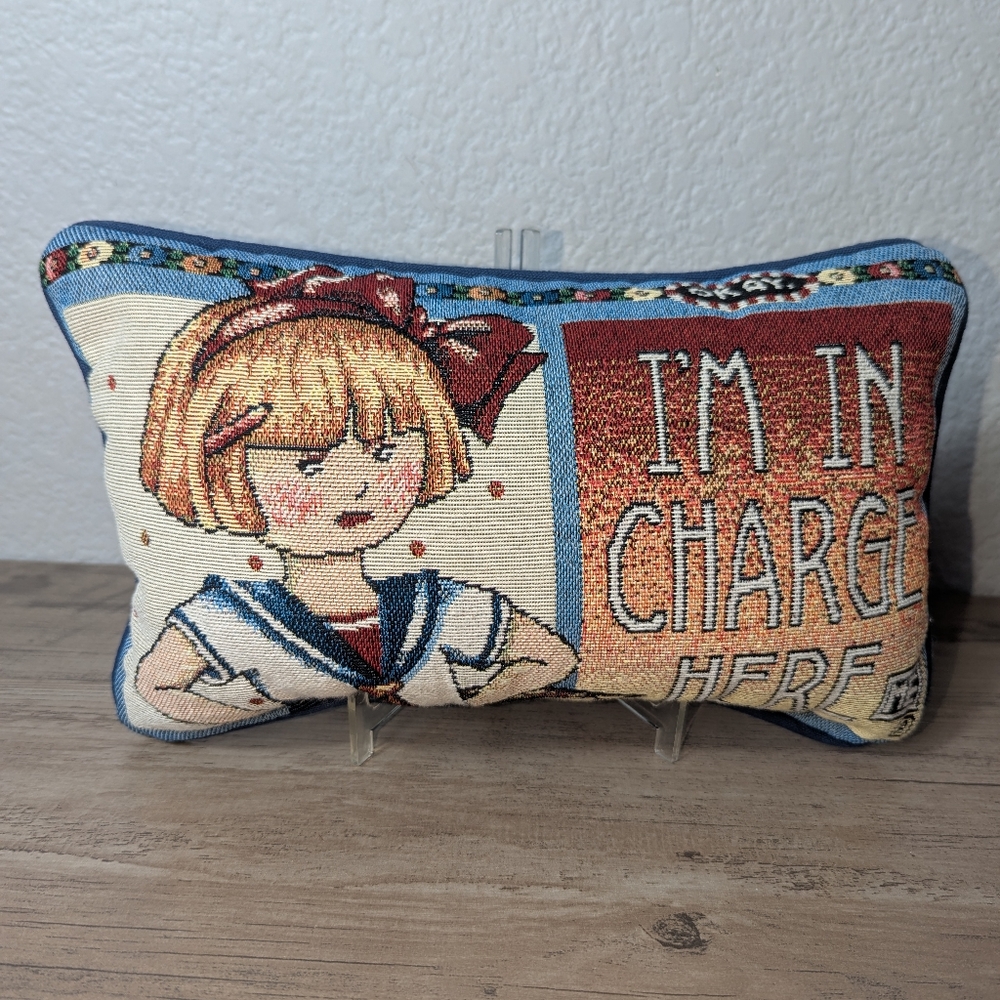 Mary Engelbreit I'm In Charge Here Pillow